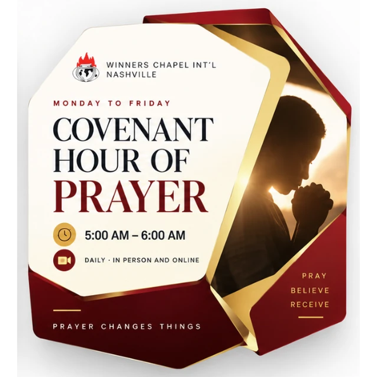 Covenant Hour of Prayer flyer